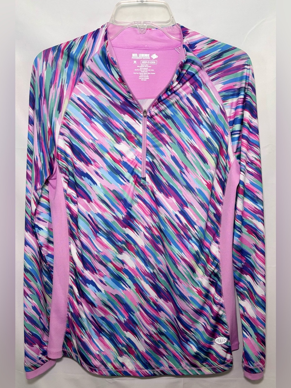 Reel Legends Women’s Keep it Cool Golf/Fishing 1/4 Zip Top